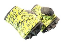 ★ Hand Wraps | CAUTION! (Battle-Scarred)