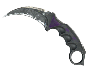 ★ Karambit | Ultraviolet (Battle-Scarred)