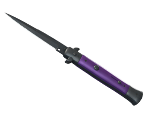 ★ StatTrak™ Stiletto Knife | Ultraviolet (Minimal Wear)