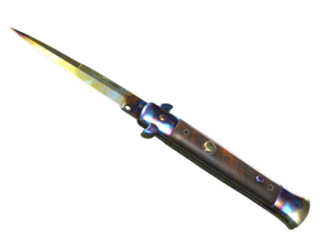 ★ Stiletto Knife | Case Hardened (Minimal Wear)